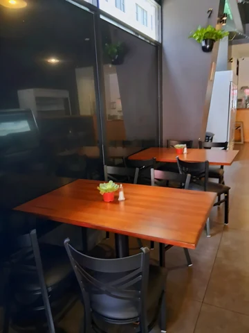 Table by the window