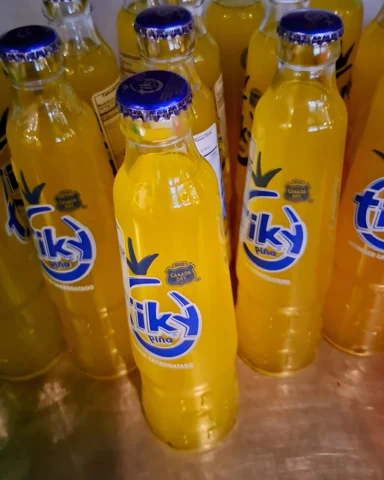 Yellow bottles